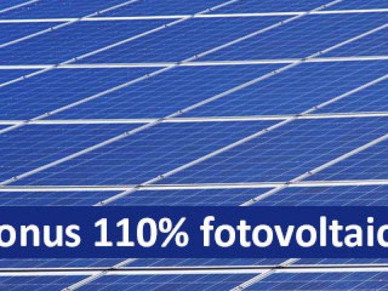 SUPERBONUS E FOTOVOLTAICO