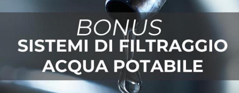 bonus Acqua Potabile